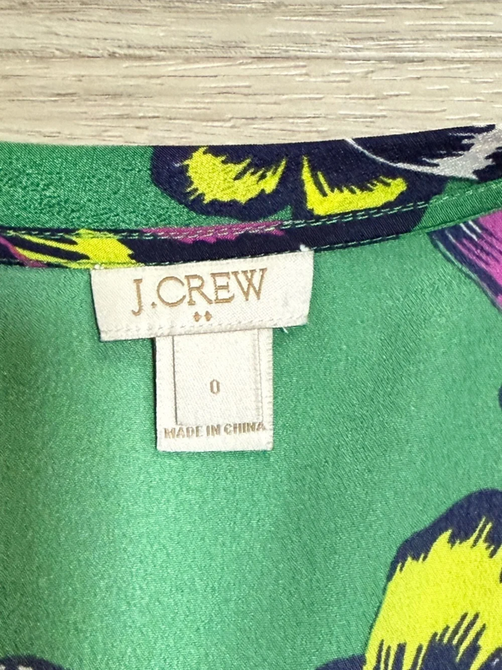 J. Crew sleeveless neck